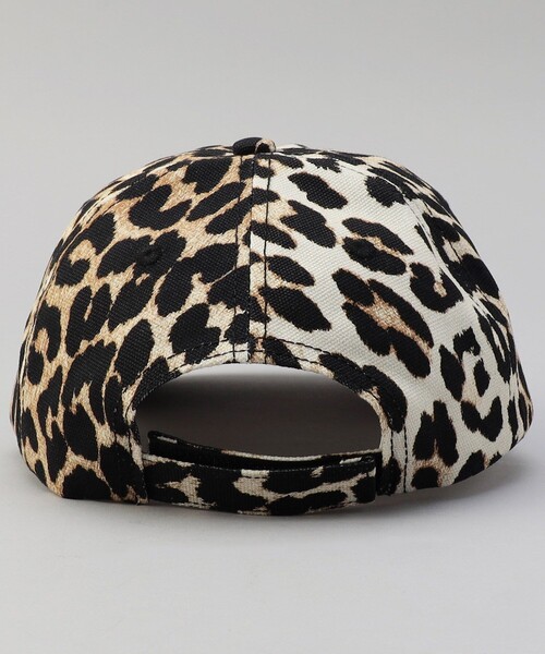 GANNI（ガニー）の「GANNI/ガニー LEOPARD EMBROIDERED LOGO CAP / A5312_943 / レオパード ロゴキャップ（キャップ・レディース・レオパード・ONE SIZE）」の3枚目の写真
