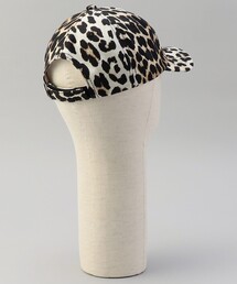 GANNI（ガニー）の「GANNI/ガニー LEOPARD EMBROIDERED LOGO CAP