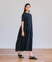 かぐれ | 『低身長向けも展開』ドット2WAYギャザーワンピース(ワンピース)
