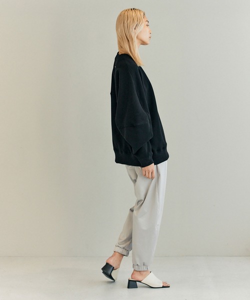 THINGS THAT MATTER（シングス ザット マター）の「ONENESS LOGO SWEAT PULLOVER / ワンネスロゴスウェットプルオーバー（スウェット・レディース・ラベンダー/キナリ/ブラック・FREE）」の16枚目の写真