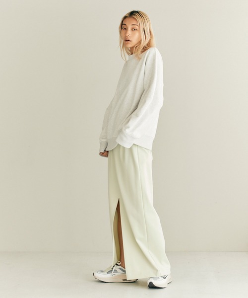 THINGS THAT MATTER（シングス ザット マター）の「ONENESS LOGO SWEAT PULLOVER / ワンネスロゴスウェットプルオーバー（スウェット・レディース・ラベンダー/キナリ/ブラック・FREE）」の18枚目の写真