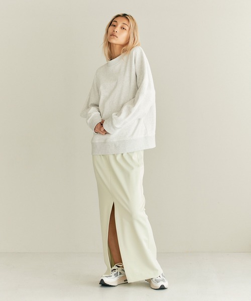 THINGS THAT MATTER（シングス ザット マター）の「ONENESS LOGO SWEAT PULLOVER / ワンネスロゴスウェットプルオーバー（スウェット・レディース・ラベンダー/キナリ/ブラック・FREE）」の20枚目の写真