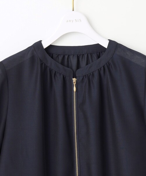 ANY SIS（エニィスィス）の「シアー ブルゾン（ブルゾン）」 - WEAR