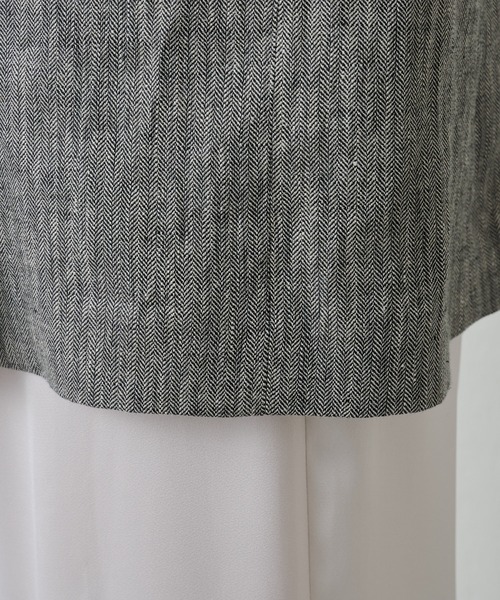 GALLARDAGALANTE（ガリャルダガランテ）の「リネンダブルベスト