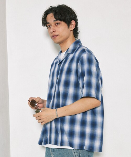 セール】FREAK'S STORE/フリークスストア NEW LOOSE FIT OMBRE