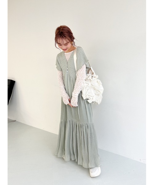 JUMELLE（ジュメロ）の「luster shirring bag（ショルダーバッグ・レディース・ホワイト/シルバー・フリー）」の21枚目の写真