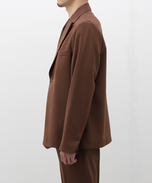 Sefr(セファ)の「【Sefr / セファー】POWER BLAZER(テーラードジャケット・メンズ・ブラウン・MEDIUM/SMALL)」の4枚目の写真