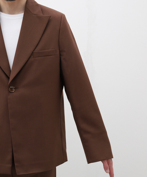 Sefr(セファ)の「【Sefr / セファー】POWER BLAZER(テーラードジャケット・メンズ・ブラウン・MEDIUM/SMALL)」の8枚目の写真