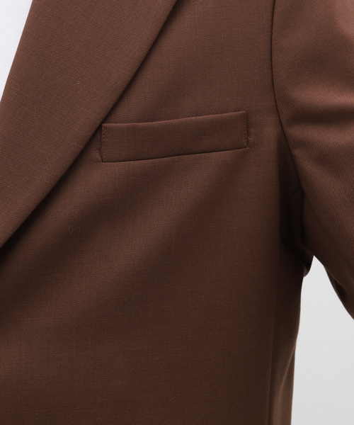 Sefr(セファ)の「【Sefr / セファー】POWER BLAZER(テーラードジャケット・メンズ・ブラウン・MEDIUM/SMALL)」の10枚目の写真