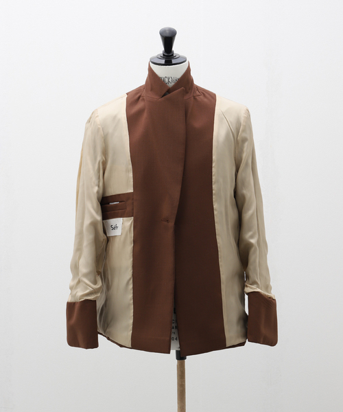 Sefr(セファ)の「【Sefr / セファー】POWER BLAZER(テーラードジャケット・メンズ・ブラウン・MEDIUM/SMALL)」の13枚目の写真