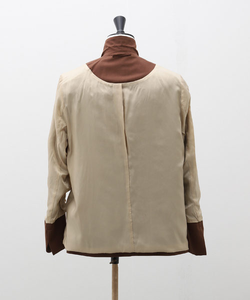 Sefr(セファ)の「【Sefr / セファー】POWER BLAZER(テーラードジャケット・メンズ・ブラウン・MEDIUM/SMALL)」の14枚目の写真