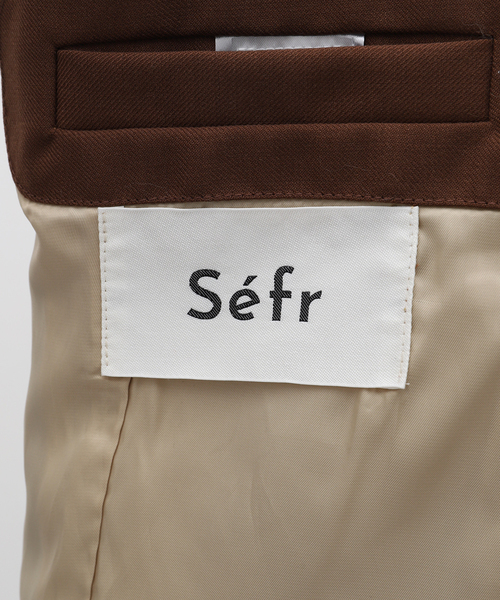 Sefr(セファ)の「【Sefr / セファー】POWER BLAZER(テーラードジャケット・メンズ・ブラウン・MEDIUM/SMALL)」の17枚目の写真