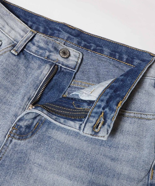 coca(coca)(コカ)の「すっきりテーパードデニムパンツ(デニムパンツ・レディース・ライトブルー/ブルー・S/M/L)」の14枚目の写真