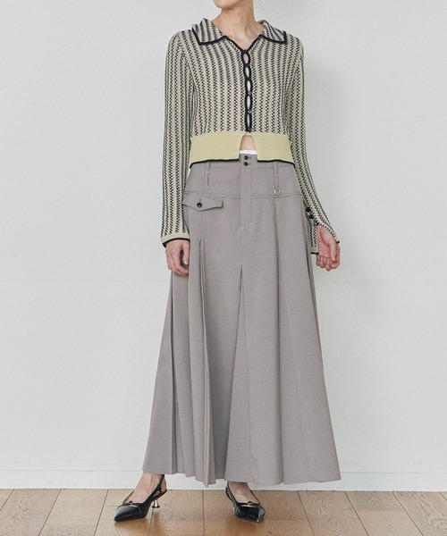 PUBLIC TOKYO パブリックトウキョウ メッシュフリンジトップス PUBLIC TOKYO（パブリックトウキョウ）の「メッシュフリンジ