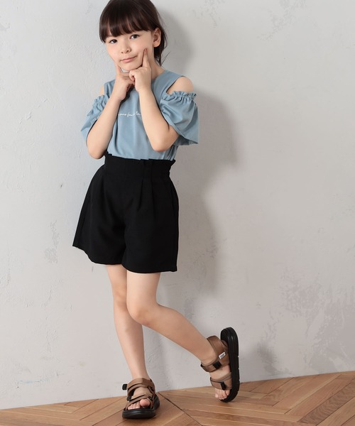 FOUND GOOD（ファウンドグッド）の「Ｋ／カイテキキュロット（その他パンツ・キッズ・ブラック/アイボリー/グリーン系2/ベージュ・120cm/130cm/140cm/150cm/110cm）」の17枚目の写真