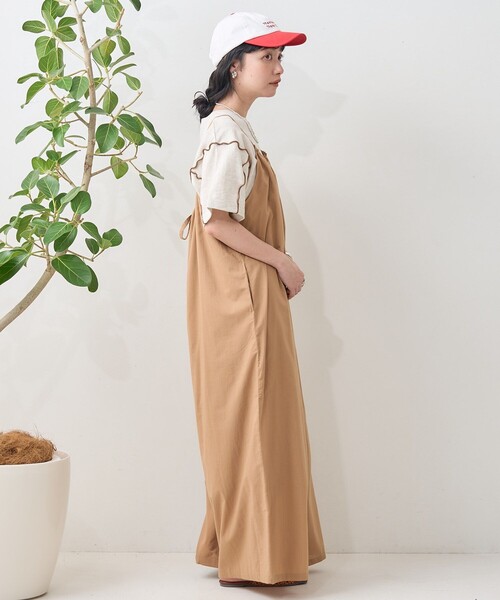 FREAK'S STORE（フリークスストア）の「インド ギャザーサロペット