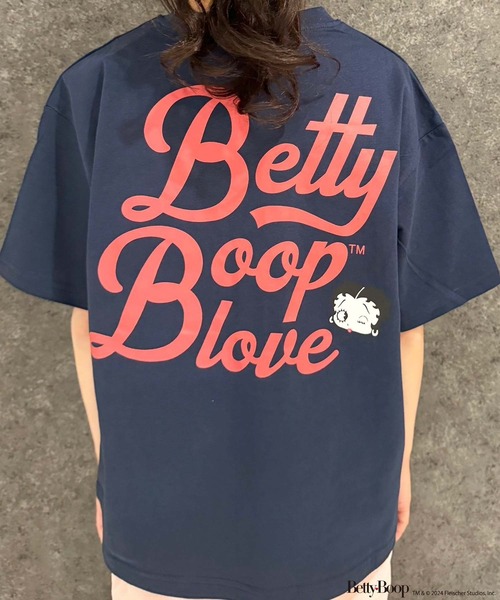 セール】BETTY BOOP ベティブープ オーバーサイズ 半袖Tシャツ