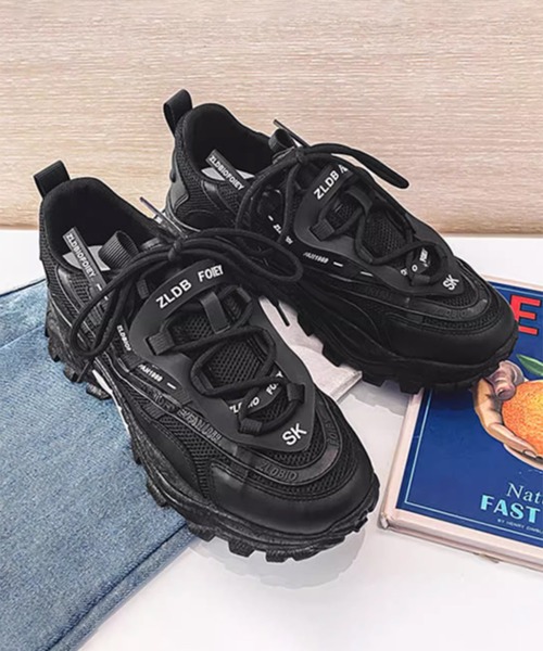 BENDER TOKYO（ベンダートウキョウ）の「コリアン アグリシューズ 厚底 ダッドスニーカー（スニーカー・メンズ・グレー/ブラック/ホワイト・25cm/26cm/27cm）」の13枚目の写真