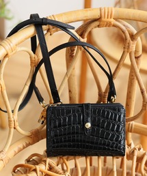 Girly Doll（ガーリードール）の「PLシャイニングクロコショルダー付きウォレット（財布）」