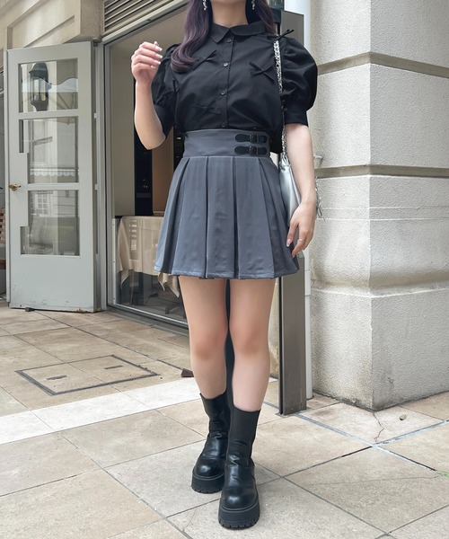 apres jour（アプレジュール）の「リボンデザインブラウス【ZOZOTOWN限定アイテム】（シャツ/ブラウス・レディース・ブルー/オフホワイト/ブラック・X-LARGE/フリー）」の11枚目の写真