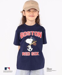 SHIPS(�V�b�v�X)��SHIPS KIDS:100�`125cm / �X�k�[�s�[×MLB TEE(T�V���c/�J�b�g�\�[)