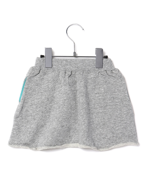 URBAN RESEARCH DOORS KIDS(アーバン リサーチ ドアーズ キッズ )の「FORK&SPOON 裏毛SK(スカート・キッズ・グレー・90/105/135/120)」の2枚目の写真