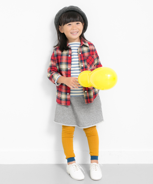URBAN RESEARCH DOORS KIDS(アーバン リサーチ ドアーズ キッズ )の「FORK&SPOON 裏毛SK(スカート・キッズ・グレー・90/105/135/120)」の4枚目の写真