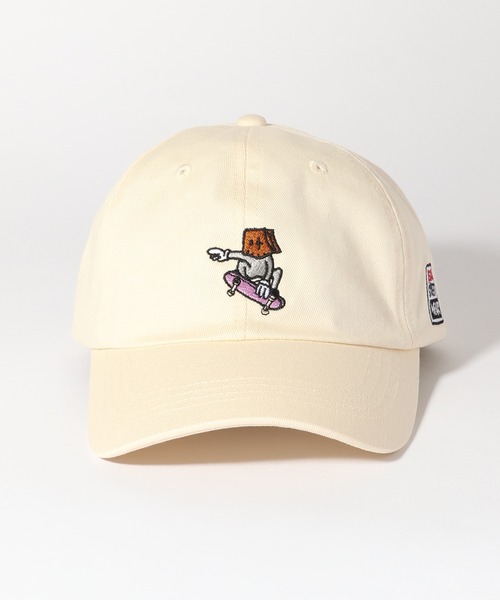 VISION STREET WEAR（ヴィジョンストリートウェア）の「【VISION STREET WEAR/ヴィジョンストリートウェア】×【guernika/ゲルニカ】アノニマウス キャップ（キャップ・メンズ・ブラック/アイボリー・FREE）」の7枚目の写真