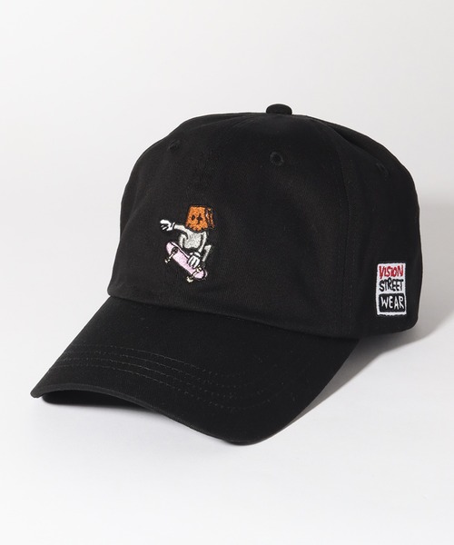 VISION STREET WEAR（ヴィジョンストリートウェア）の「【VISION STREET WEAR/ヴィジョンストリートウェア】×【guernika/ゲルニカ】アノニマウス キャップ（キャップ・メンズ・ブラック/アイボリー・FREE）」の10枚目の写真