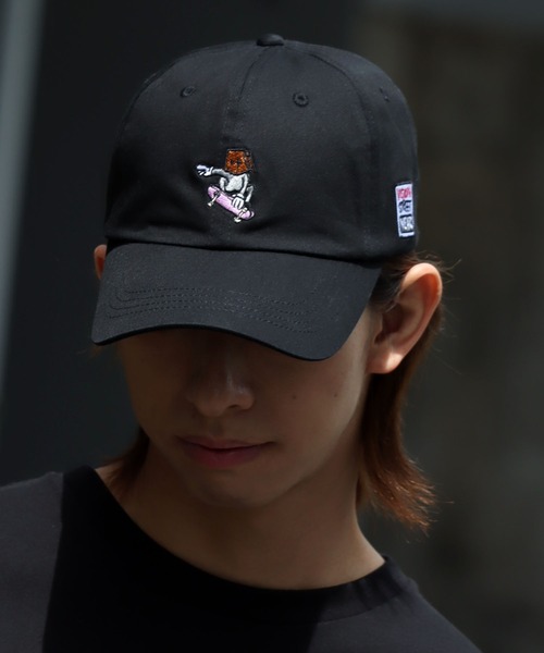 VISION STREET WEAR（ヴィジョンストリートウェア）の「【VISION STREET WEAR/ヴィジョンストリートウェア】×【guernika/ゲルニカ】アノニマウス キャップ（キャップ・メンズ・ブラック/アイボリー・FREE）」の13枚目の写真