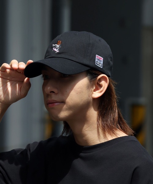VISION STREET WEAR（ヴィジョンストリートウェア）の「【VISION STREET WEAR/ヴィジョンストリートウェア】×【guernika/ゲルニカ】アノニマウス キャップ（キャップ・メンズ・ブラック/アイボリー・FREE）」の14枚目の写真