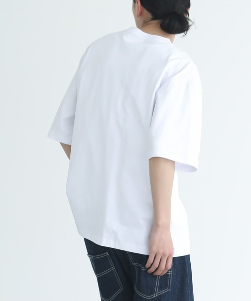 n'OrLABEL（ノアールレーベル）の「オーバーサイズフォトプリント半袖Tシャツ（Tシャツ/カットソー・メンズ・ホワイト/ブラック・L/M）」の17枚目の写真