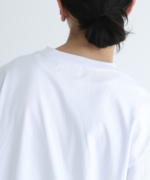 n'OrLABEL（ノアールレーベル）の「オーバーサイズフォトプリント半袖Tシャツ（Tシャツ/カットソー・メンズ・ホワイト/ブラック・L/M）」の18枚目の写真