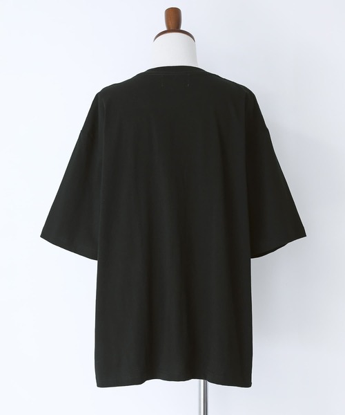 n'OrLABEL（ノアールレーベル）の「オーバーサイズフォトプリント半袖Tシャツ（Tシャツ/カットソー・メンズ・ホワイト/ブラック・L/M）」の8枚目の写真