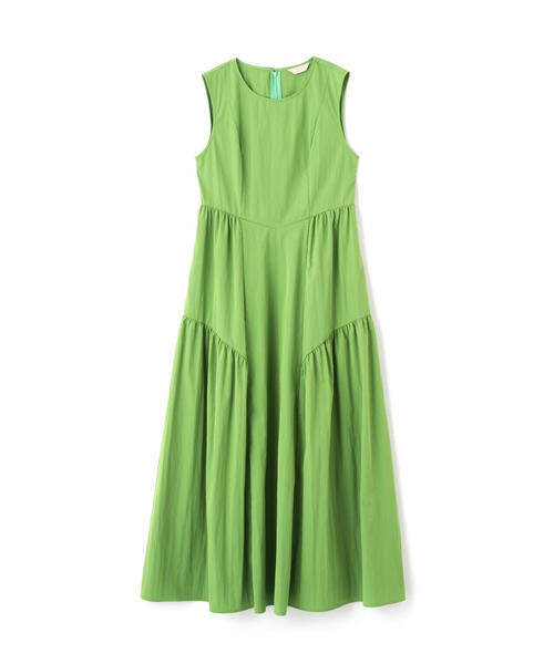 FREE'S MART（フリーズマート）の「◆タイプライターギャザーマキシワンピース（ワンピース・レディース・ブラック/グレー/グリーン・SMALL/MEDIUM）」の21枚目の写真