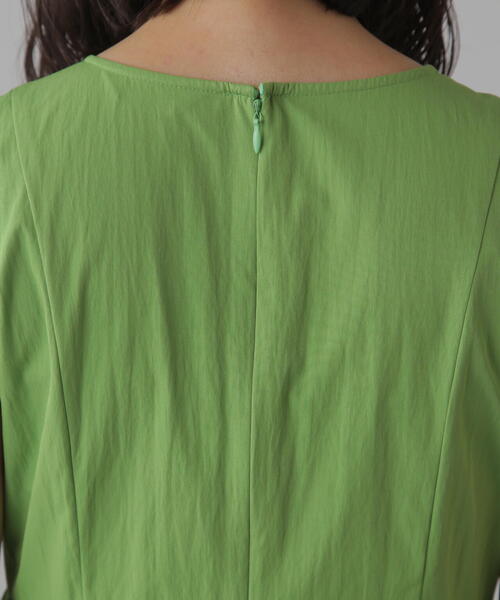 FREE'S MART（フリーズマート）の「◆タイプライターギャザーマキシワンピース（ワンピース・レディース・ブラック/グレー/グリーン・SMALL/MEDIUM）」の5枚目の写真