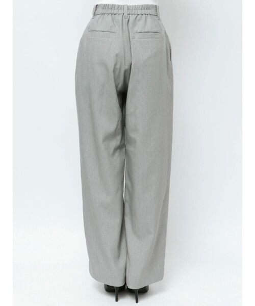 GYDA（ジェイダ）の「ハイウエストタックワイドスラックスパンツ（スラックス・レディース・ブラック/グレー・FREE）」の22枚目の写真