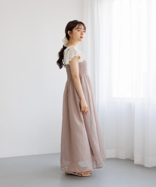 セール】クリアネスシャーリングワンピース（ワンピース