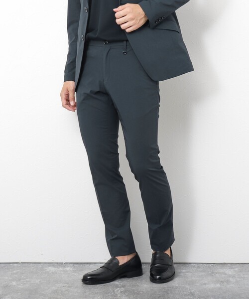 NOLLEY’S(ノーリーズ)の「《セットアップ/ビジカジ対応》MINOTECH撥水ストレッチパンツ(その他パンツ・メンズ・グレー/ブラック/ネイビー・M/L/XL/S)」の7枚目の写真