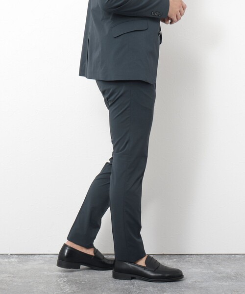 NOLLEY’S(ノーリーズ)の「《セットアップ/ビジカジ対応》MINOTECH撥水ストレッチパンツ(その他パンツ・メンズ・グレー/ブラック/ネイビー・M/L/XL/S)」の12枚目の写真