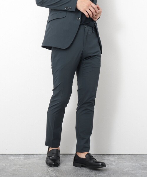 NOLLEY’S(ノーリーズ)の「《セットアップ/ビジカジ対応》MINOTECH撥水ストレッチパンツ(その他パンツ・メンズ・グレー/ブラック/ネイビー・M/L/XL/S)」の13枚目の写真