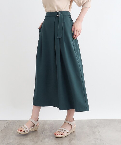 grove（グローブ）の「ラップスカーチョワイドパンツ（その他パンツ・レディース・モスグリーン/グレー/ブラック・02/03/01/04/05）」の4枚目の写真