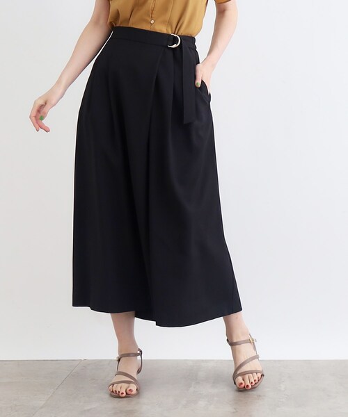 grove（グローブ）の「ラップスカーチョワイドパンツ（その他パンツ・レディース・モスグリーン/グレー/ブラック・02/03/01/04/05）」の14枚目の写真