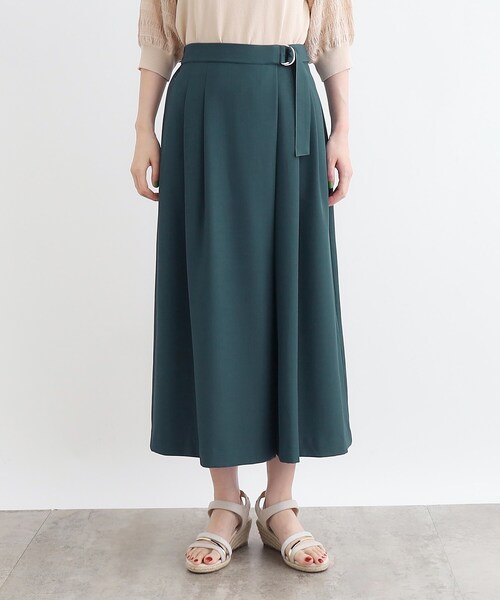 grove（グローブ）の「ラップスカーチョワイドパンツ（その他パンツ・レディース・モスグリーン/グレー/ブラック・02/03/01/04/05）」の18枚目の写真