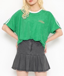 2ラインパイルビッグTシャツ