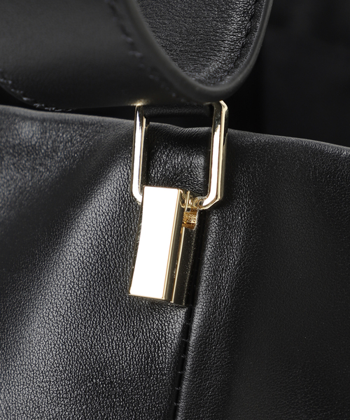 Noble（ノーブル）の「PUNTI./プンティ GRAFT-TOTE L（トートバッグ・レディース・キャメル/ブラック・FREE）」の3枚目の写真