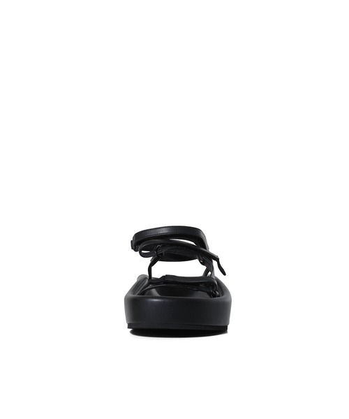 MM6 Maison Margiela☆【完売間近】SANDALS サンダル / black MM6 Maison Margiela Webbing slip-on Platform Sandals | Black