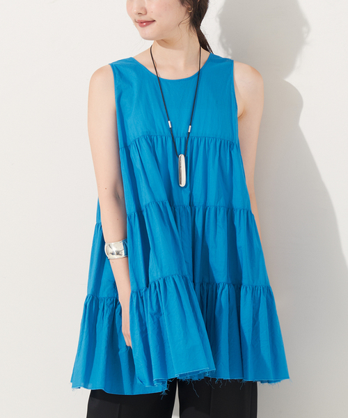 新品タグ付き　プラージュPlage tiered ブラウス plage（プラージュ）の「tiered ブラウス（シャツ/ブラウス