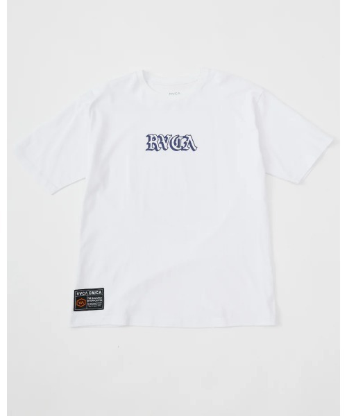 RVCA メンズ 【AZUL】 TRANSMITTER SS TEE Ｔシャツ 【2024年夏モデル】/ルーカアズールコラボ半袖Tシャツ（Tシャツ/カットソー）｜RVCA（ルーカ）