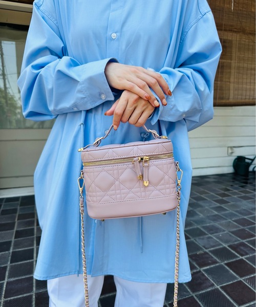 ALTROSE(アルトローズ)の「ALTROSE / エレブ3WAYBAG / 332975(ショルダーバッグ・レディース・ベージュ系その他/ピンク/ブラック/アイボリー・ONESIZE)」の4枚目の写真
